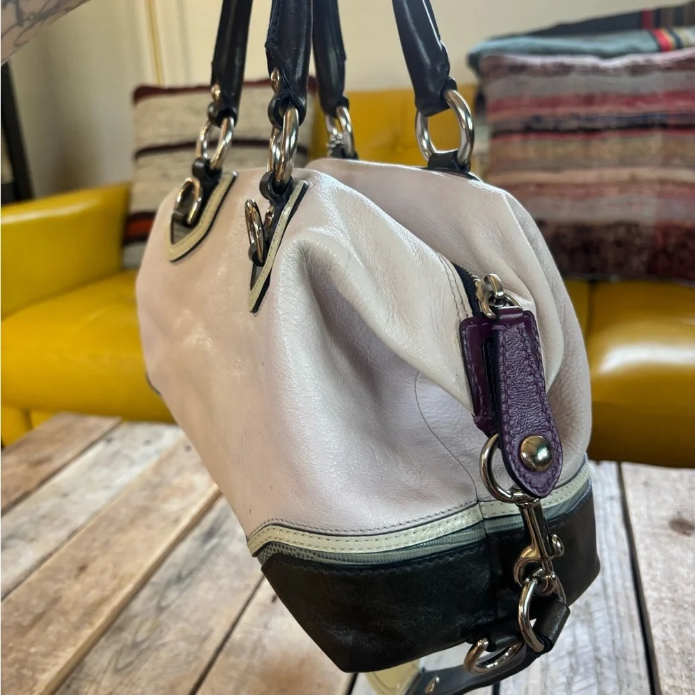 Vintage Coach Madison Sabrina Satchel in Dusty Rose - Excellent Condition - Picture 9 of 17